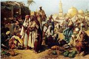 Arab or Arabic people and life. Orientalism oil paintings  382, unknow artist